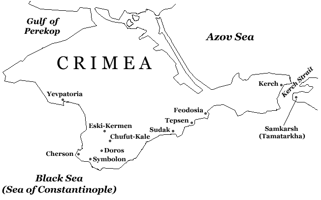 Map of 
the Crimean Peninsula